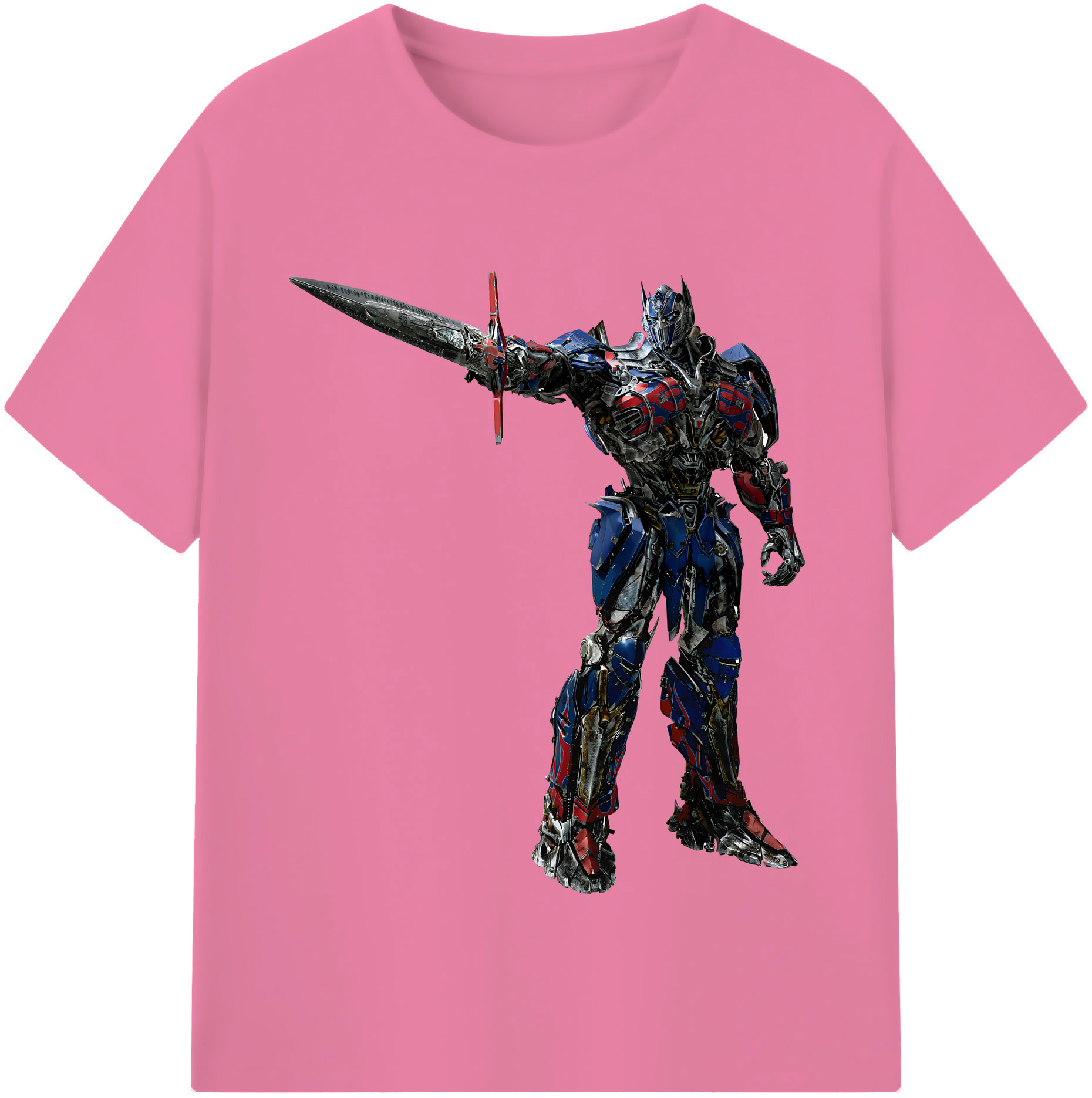 （画像用） Transformers トランスフォーマー 綿100％半袖Tシャツ（フロントプリント）